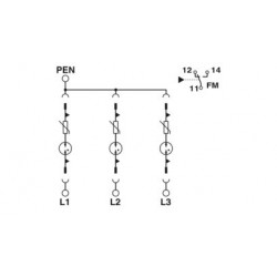 2909591-Phoenix-VAL-SEC-T2-3C-350VF-FM - Descargador