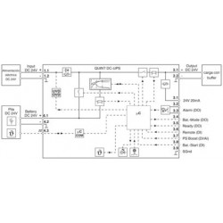 2907071-Phoenix-QUINT4-UPS/24DC/24DC/20 - Sistema de alimentación ininterrumpida