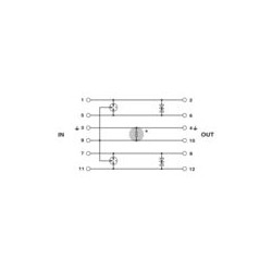 2800755-Phoenix-PT 2X2-FF-ST - Protección enchufable contra sobretensiones