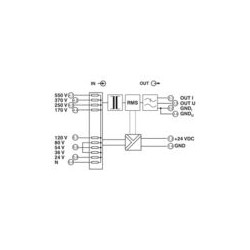 2906239-Phoenix-MACX MCR-VAC - Convertidor de tensión